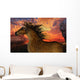 Unicorn Sunset Wall Mural