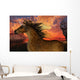 Unicorn Sunset Wall Mural