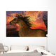 Unicorn Sunset Wall Mural