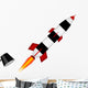 Starting Rocket Wall Decal