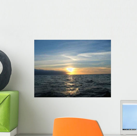 Ocean Sunset Wall Decal