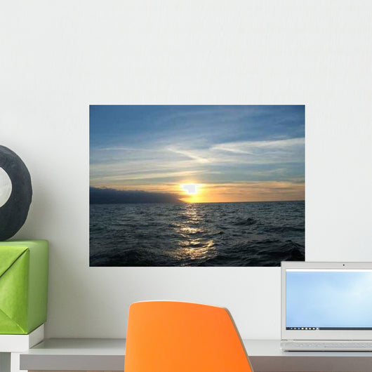 Ocean Sunset Wall Decal