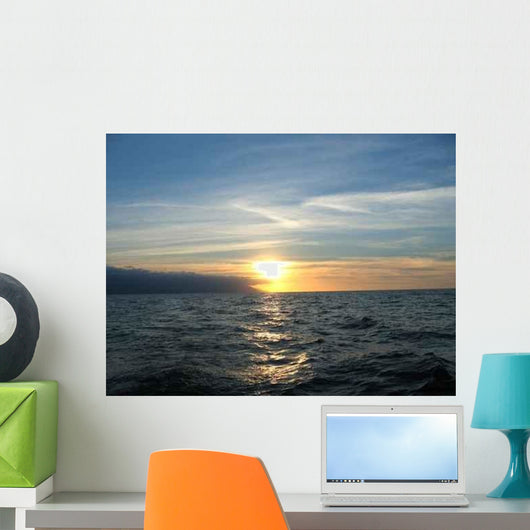 Ocean Sunset Wall Decal
