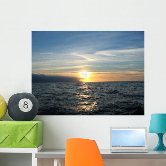 Ocean Sunset Wall Decal