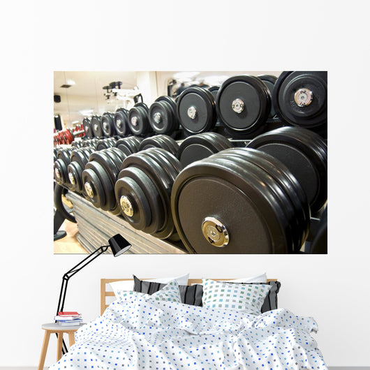 My weights Wall Mural