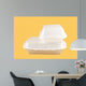Two Different Sized Takeout Styrofoam Food Containers Wall Mural