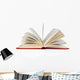 Open Book Wall Decal
