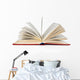 Open Book Wall Decal