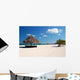 Beautiful Beach Passion Island Wall Decal Design 2