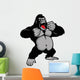awesome kingkong standing Wall Decal