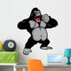 awesome kingkong standing Wall Decal