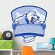 polar bear mascot Wall Decal