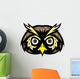 owl head mascot Wall Decal