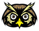 owl head mascot Wall Decal