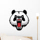 panda head mascot Wall Decal
