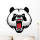 panda head mascot Wall Decal