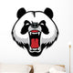 panda head mascot Wall Decal