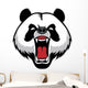panda head mascot Wall Decal