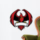 red bird mascot Wall Decal