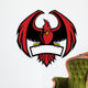 red bird mascot Wall Decal