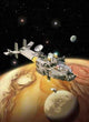 Space Travel Wall Decal
