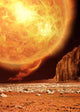 Red Giant Space Astronomy Wall Decal