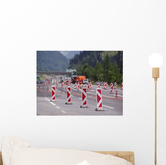 Baustellenabsicherung Wall Decal