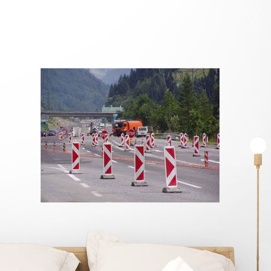 Baustellenabsicherung Wall Decal