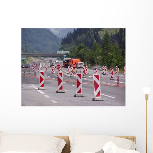 Baustellenabsicherung Wall Decal