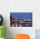 Night Shot Thames Wall Decal