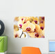 Beautiful yellow orchid Wall Mural