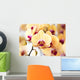 Beautiful yellow orchid Wall Mural