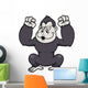 Vector Illustration of Gorilla Cartoon 