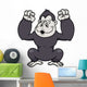 Vector Illustration of Gorilla Cartoon 