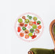 Germs and bacteria at gunpoint Wall Decal