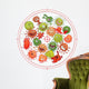 Germs and bacteria at gunpoint Wall Decal