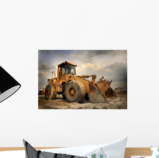 Construction Equipment Wall Mural