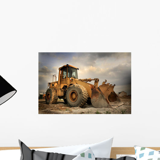 Construction Equipment Wall Mural