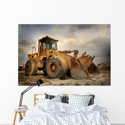 Construction Equipment Wall Mural