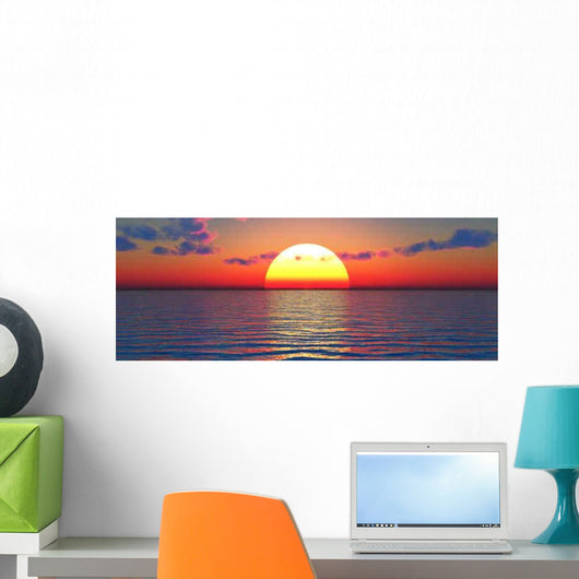 Beautiful Sea and Sky Wall Decal