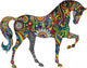 Cheerful Horse Wall Decal