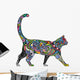 Cheerful Cat Wall Decal