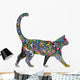 Cheerful Cat Wall Decal