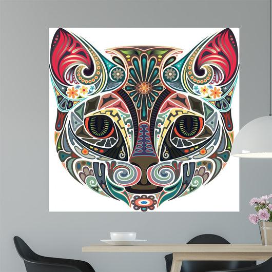 Beautiful Cat Wall Decal