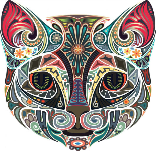 Beautiful Cat Wall Decal