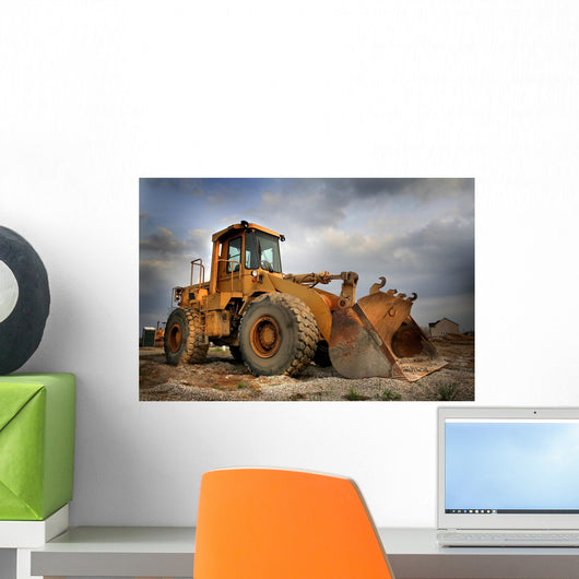Construction Equipment Wall Mural