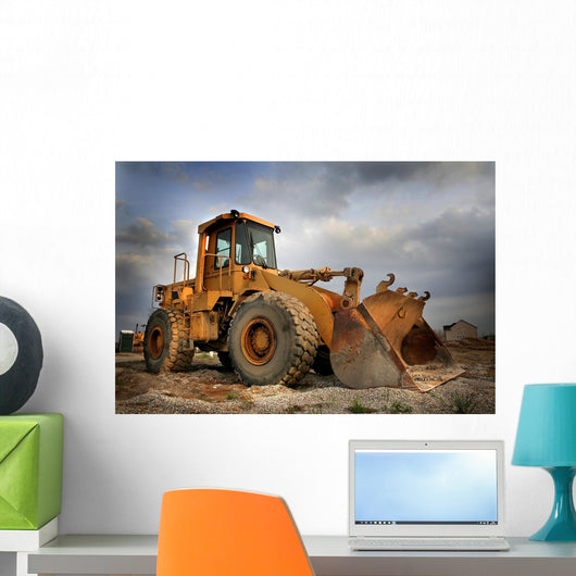 Construction Equipment Wall Mural