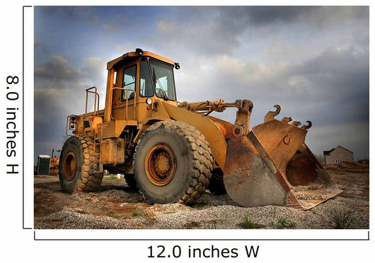 Construction Equipment Wall Mural