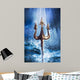 Trident on a dramatic background 