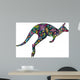 Bright Kangaroo Wall Decal